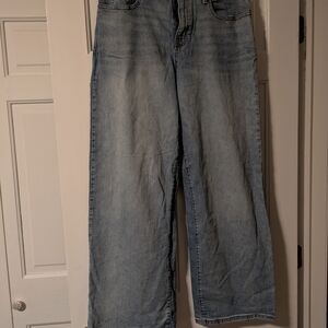 wild fable Light Blue Wide Leg Jeans